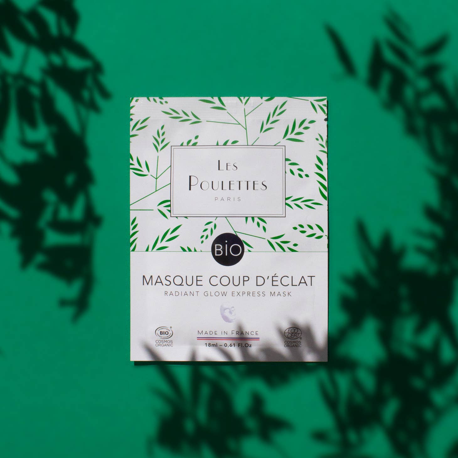 Mascarilla de algodón radiante by Les Poulettes
